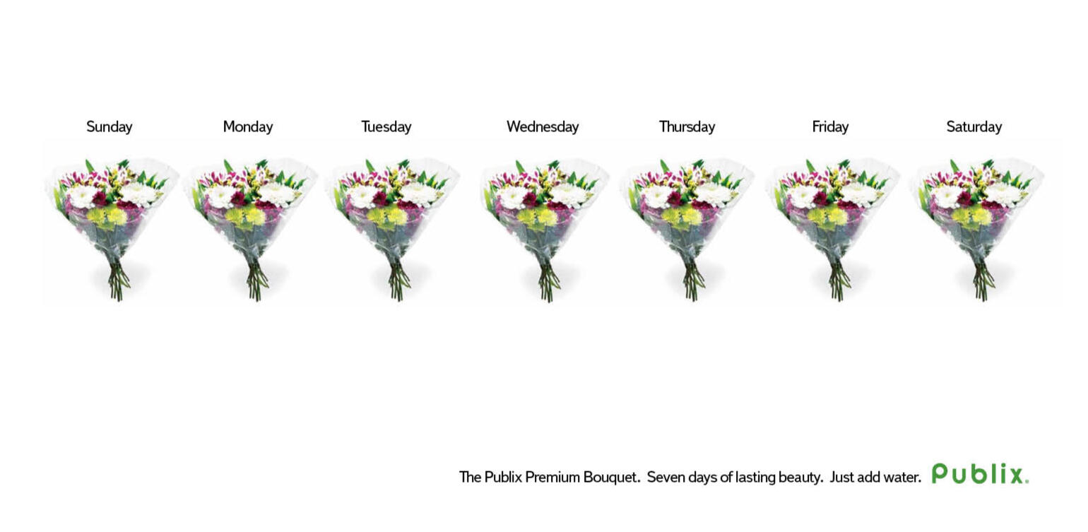Publix Floral Ad