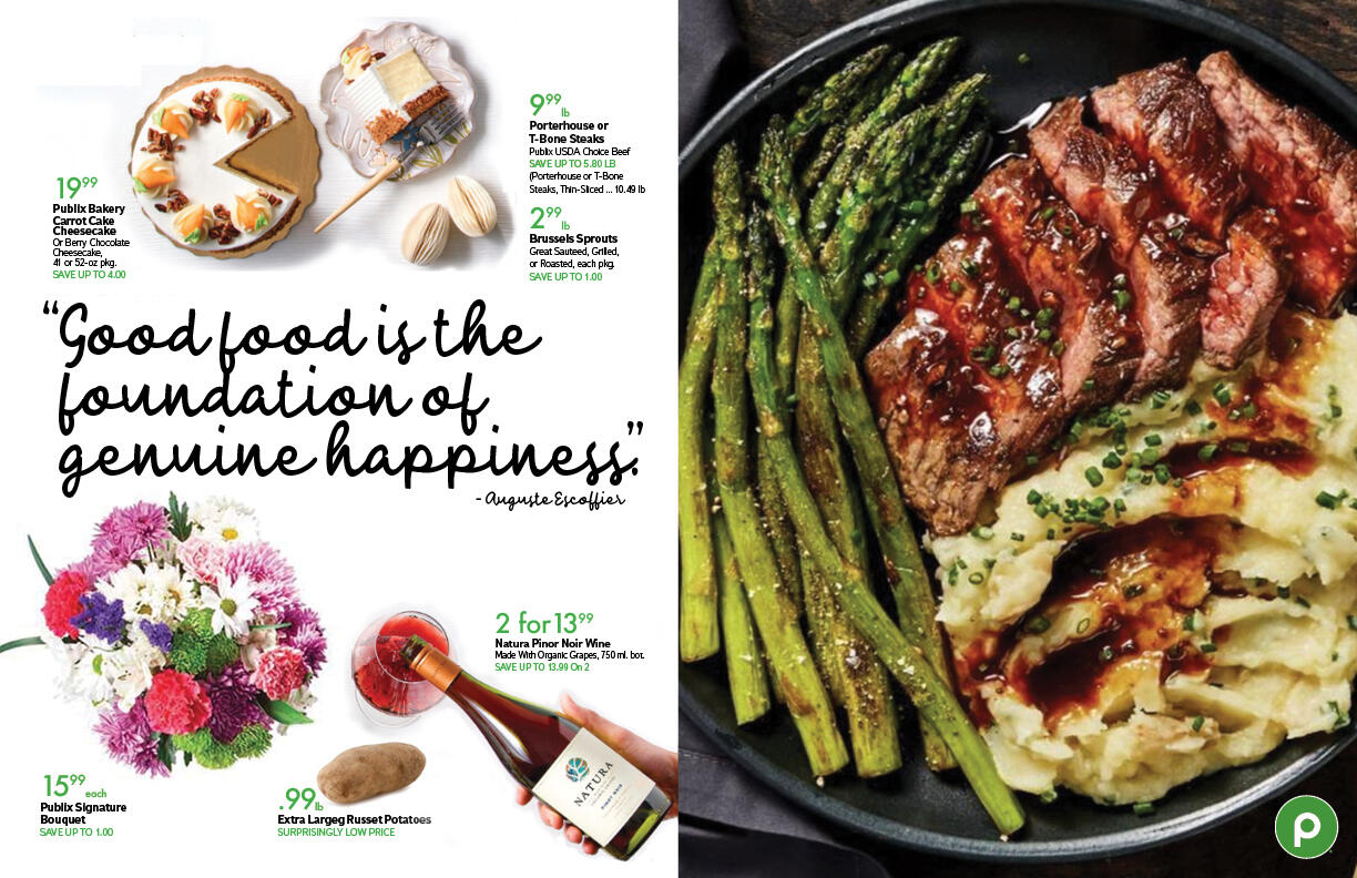 Publix Weekly Circular Inside