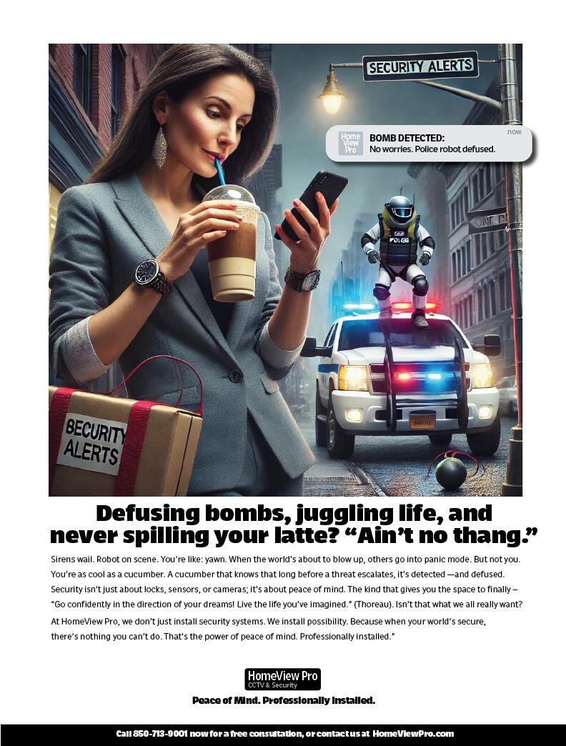 HomeView Security "Ain't no thang" Ad